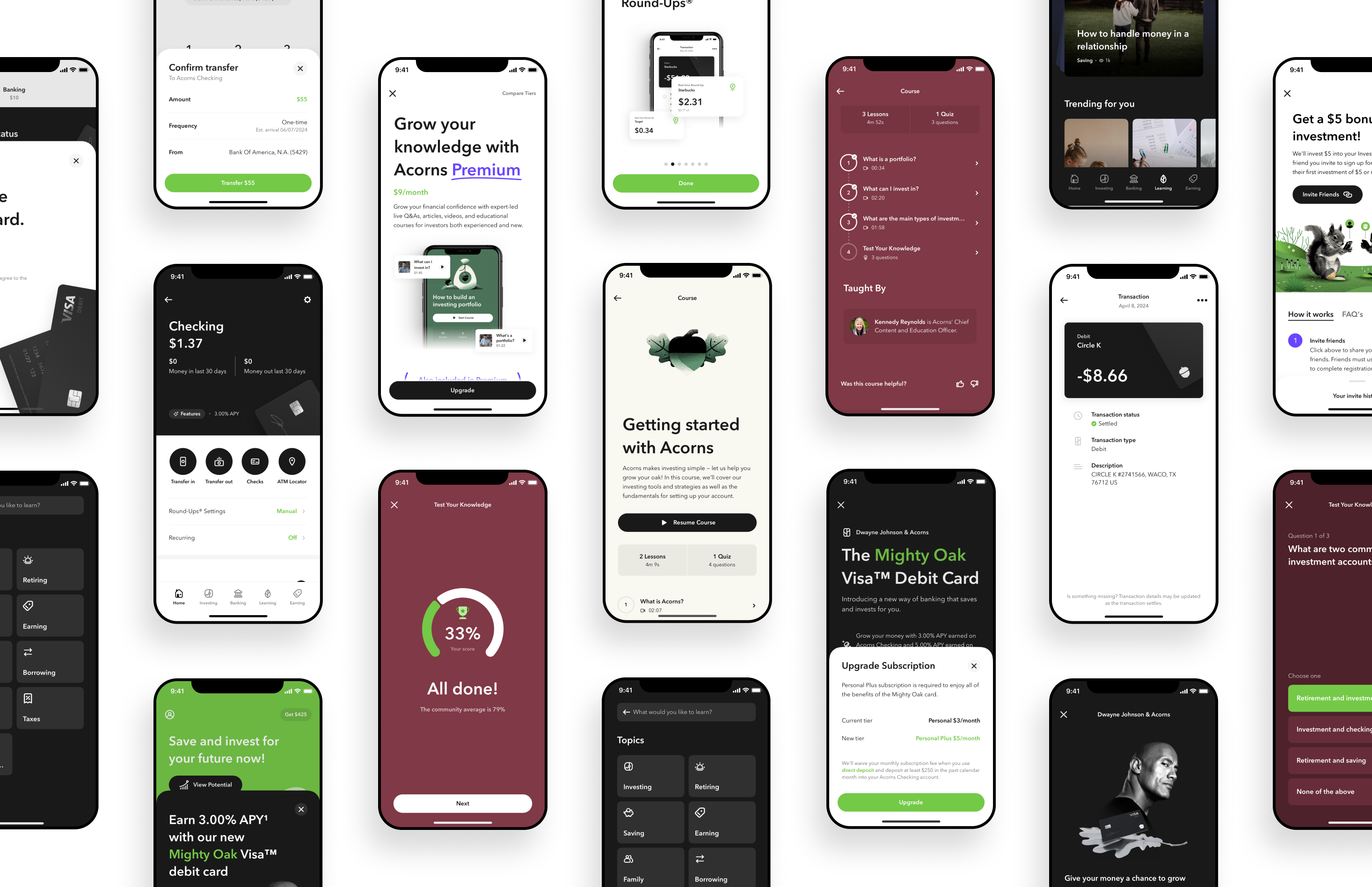 Acorns app preview